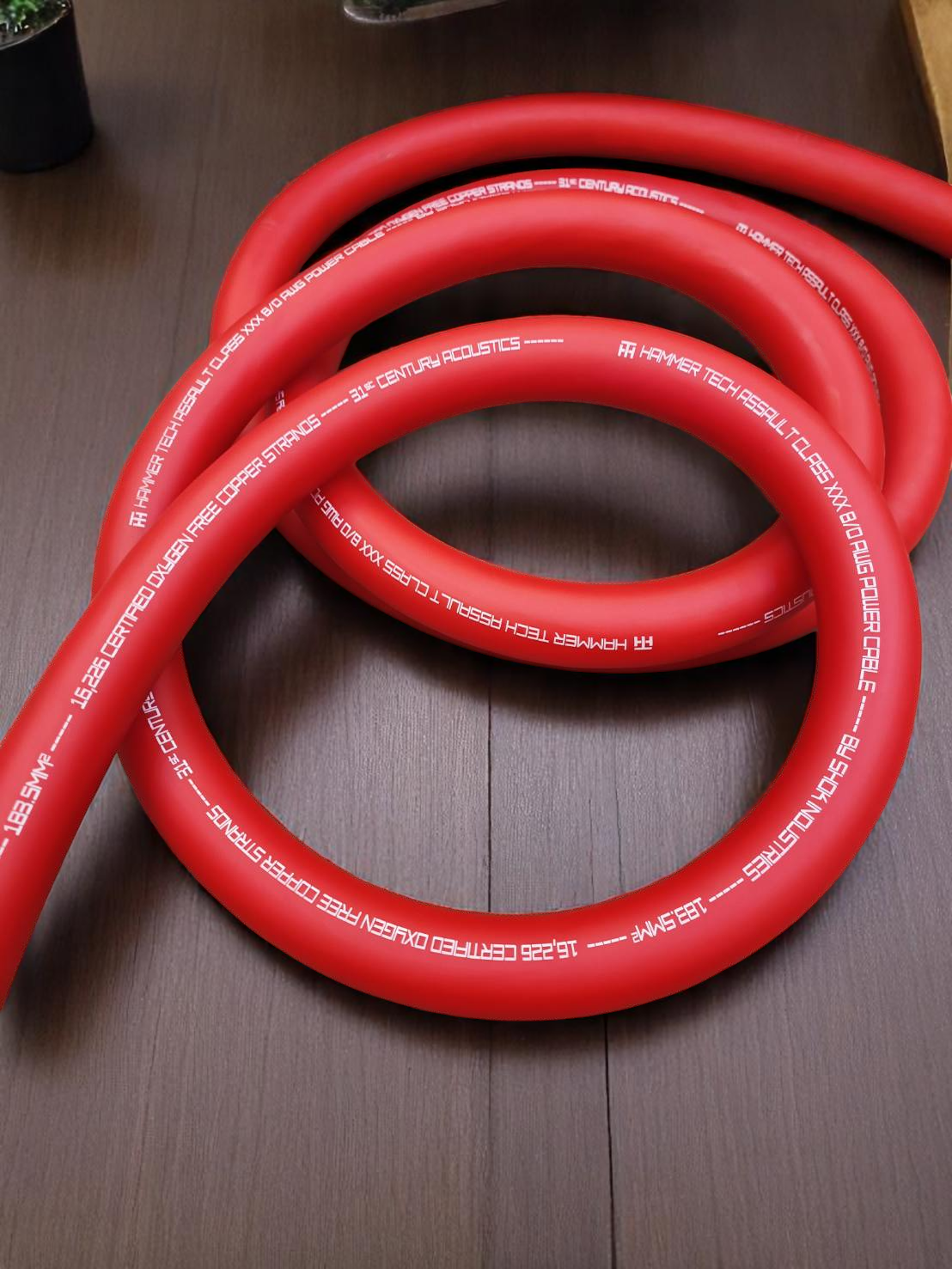 HAMMER TECH 8/0 AWG 183.5MM2 POWER CABLE ( 25FT/ SPOOL)